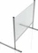 Magnetoplan Hygieneschutz Thekenaufsatz Hygienewand mit Aluminiumgestell, transparent/silber, 96x65cm Vorschaubild