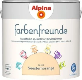 Alpina Farben Farbenfreunde Nr. 03 innen seesternorange, 2.5l