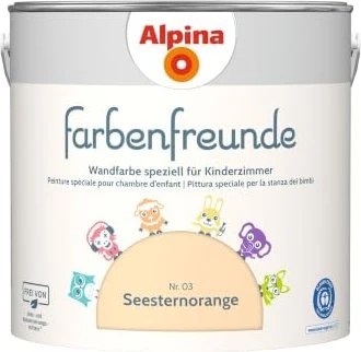 Alpina Farben Farbenfreunde Nr. 03 innen seesternorange, 2.5l