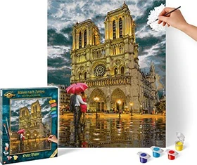 Schipper Arts & Crafts Malen nach Zahlen Die Kathedrale Notre-Dame in Paris