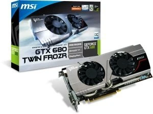 MSI GeForce GTX 680, N680GTX Twin Frozr 2GD5/OC, 2GB GDDR5, 2x DVI, HDMI, DP