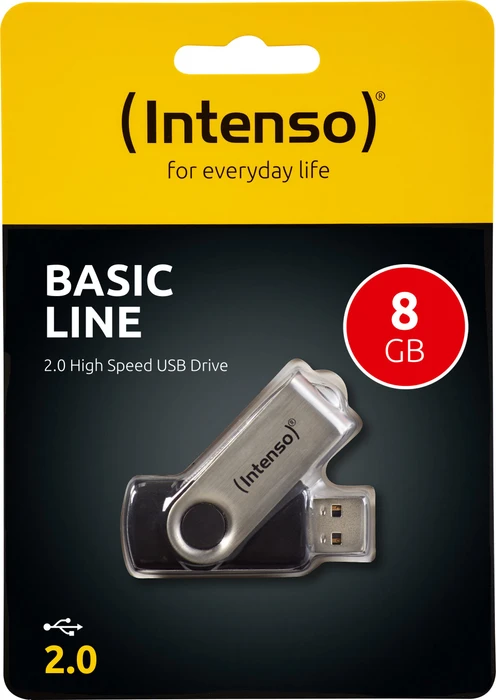 Intenso Basic Line 8GB, USB-A, USB 2.0