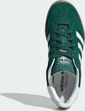 adidas Gazelle Indoor collegiate green/cloud white/gum (Junior)