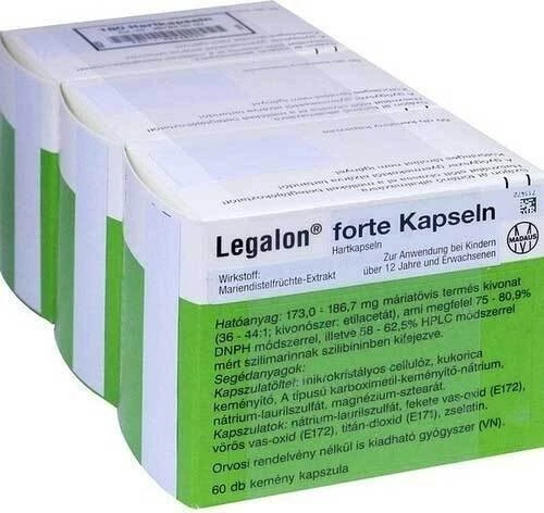 EMRAmed Legalon forte Madaus Hartkapseln, 180 Stück