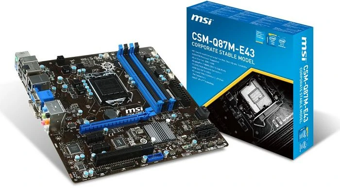 MSI CSM-Q87M-E43 (Intel 1150)
