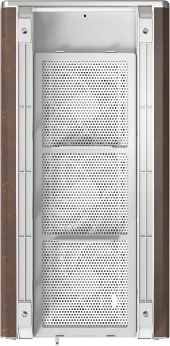 Montech Heritage Pro, weiß/braun, Glasfenster