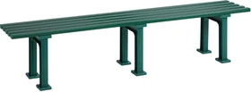Blome Mono Gartenbank 4-Sitzer moosgrün