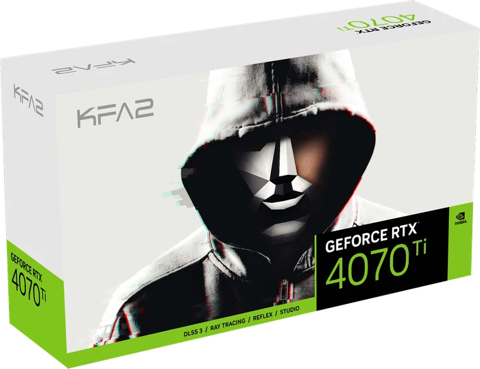 KFA2 GeForce RTX 4070 Ti EX Gamer White, 12GB GDDR6X, HDMI, 3x DP