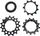 SRAM Ersatz-Ritzel 11, 13, 15 Zähne für PG-1210/PG-1230 Eagle (11.2418.008.000)