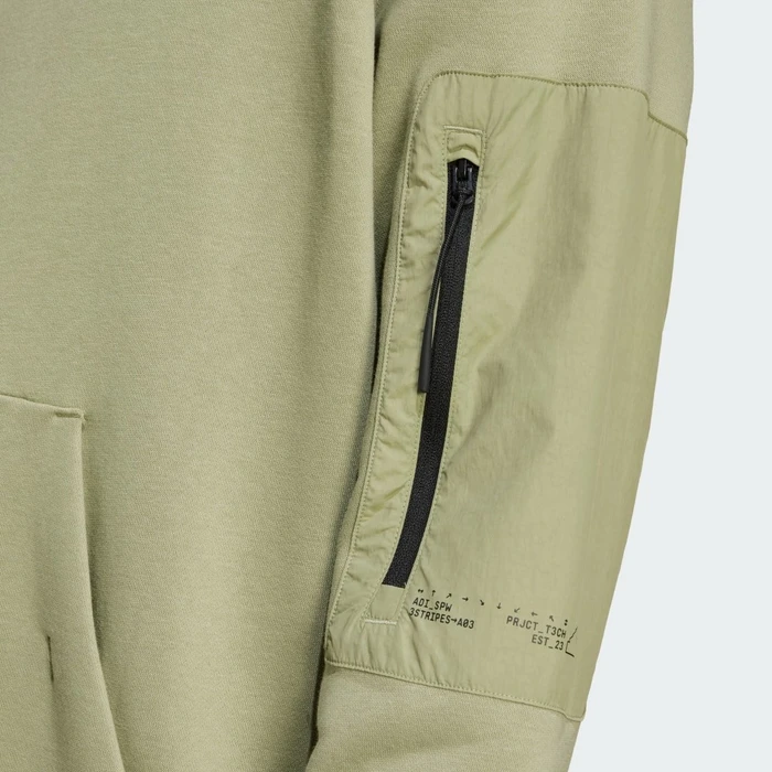 adidas City Escape Fleece Hoodie tent green (Herren)