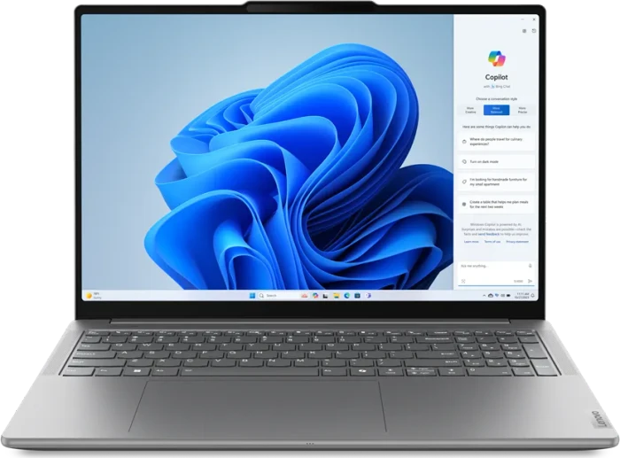 Lenovo Yoga Pro 9 16IMH9, Luna Grey, Core Ultra 9 185H, 64GB RAM, 1TB SSD, GeForce RTX 4070, DE