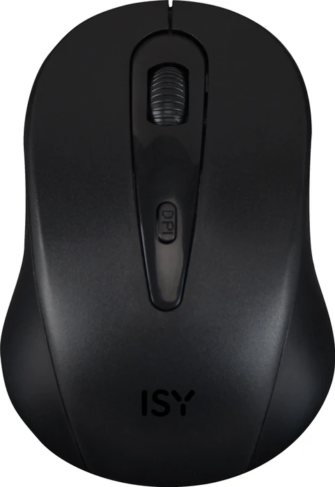 ISY IMW-502 Wireless Mouse schwarz, USB