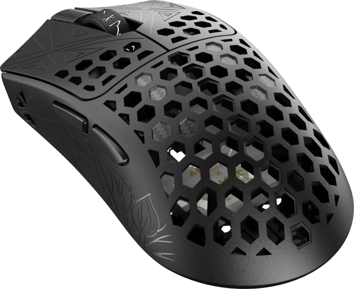 Arbiter Studio Tenko AKITSU Medium Carbon Fiber 8K Wireless Mouse weiß, USB