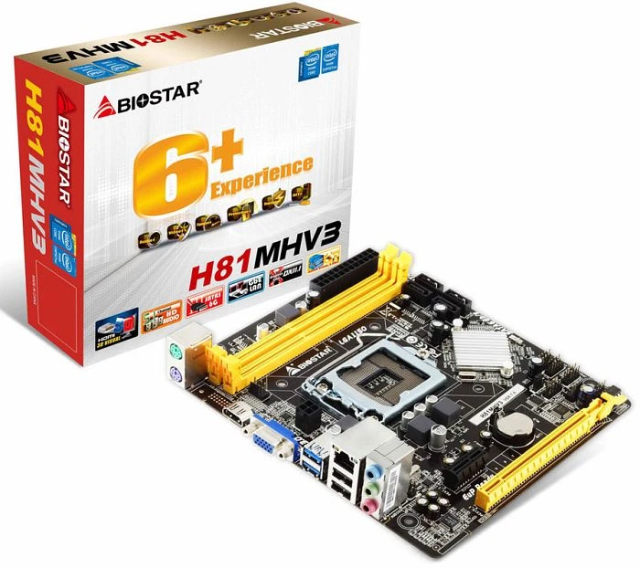 Biostar H81MHV3 (Intel 1150)
