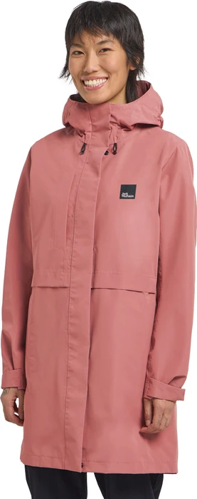 Jack Wolfskin Terraview 2L Funktionsmantel mineral red (Damen)
