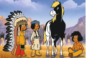 Ravensburger Puzzle Yakari der kleine Indianer