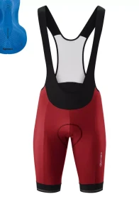 Gonso Sitivo Bib Fahrradhose kurz pomegranate juice/skydiver (Herren)