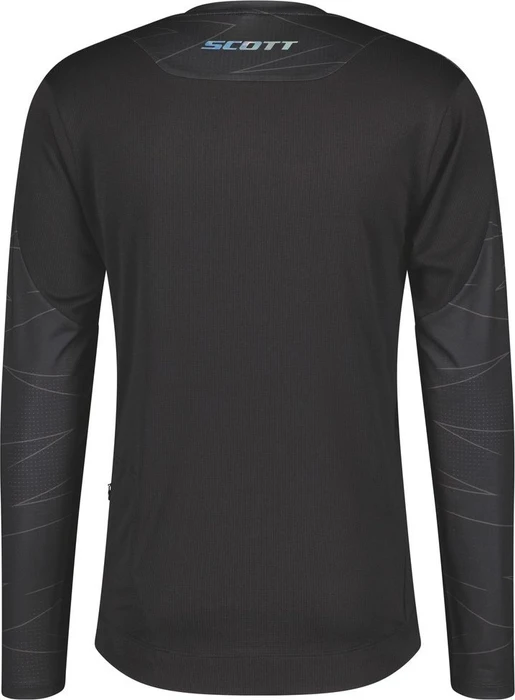 Scott Trail Tuned Trikot langarm schwarz (Herren)