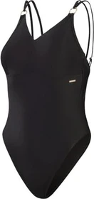 Speedo Asymmetrischer Badeanzug schwarz (Damen)