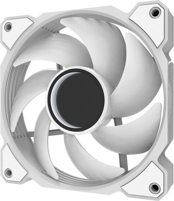 DarkFlash DR08 White 3-in-1, weiß, 120mm, 3er-Pack
