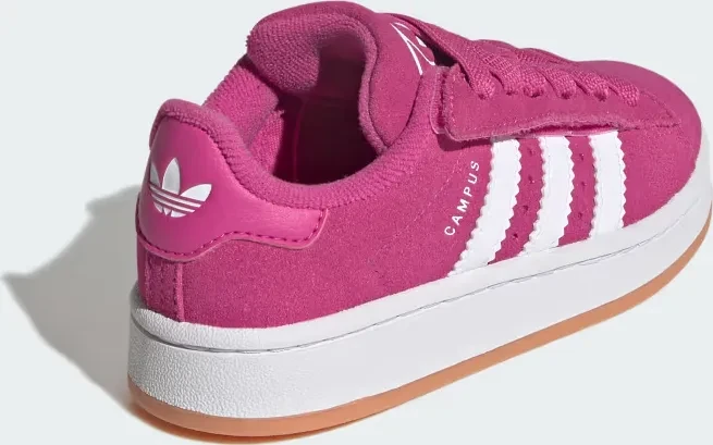 adidas Campus 00s Comfort Closure Elastic Lace semi lucid fuchsia/cloud white/gum (Junior)