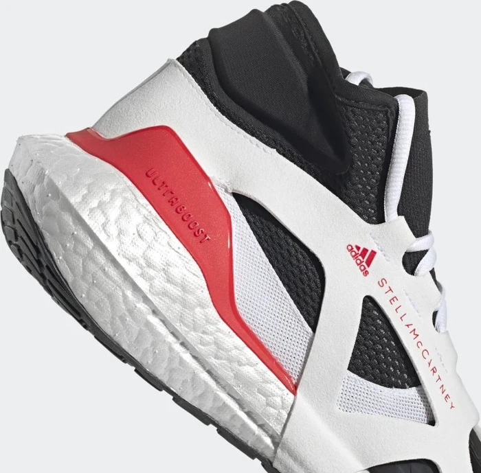 adidas Ultraboost 21 cloud white/core black/vivid red (Damen)