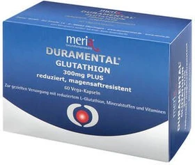 Duramental Glutathion 300mg Plus reduziert magensaftresistente Kapseln, 60 Stück
