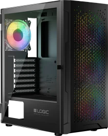 Logic Concept Aramis ARGB Midi Black, Glasfenster (AT-ARAMIS-10-0000000-0002)