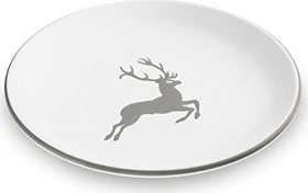 Gmundner Keramik Grauer Hirsch Dessertteller Cup 20cm