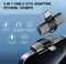 Equip 2-in-1-USB-C-OTG-Adapter, USB-C 3.1 [Stecker] auf 2x USB-C 3.1 [Buchse], PD 100W, grau Vorschaubild