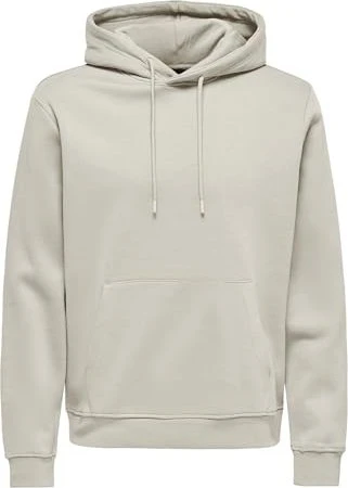 ONLY & SONS Conor Hoodie silver lining (Herren)