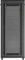 Lanberg 19" Rackschrank 42HE, freistehend, Flat Pack, Gitternetztür, IP20, RAL 9004, 1000mm tief Vorschaubild