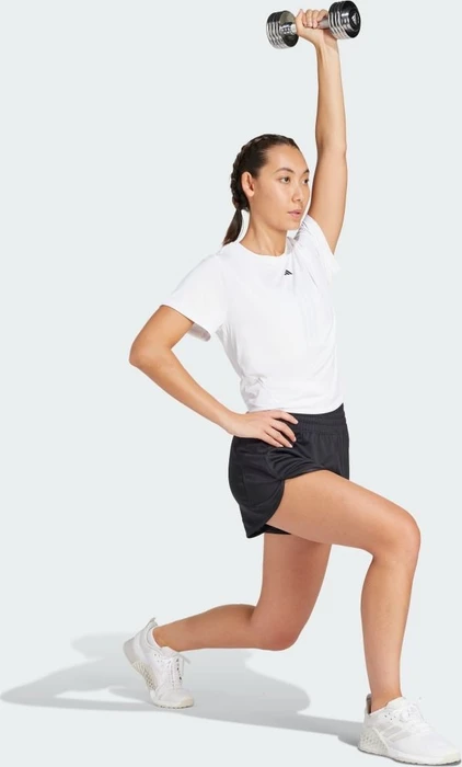 adidas Pacer Essentials Knit High-Rise Shorts schwarz (Damen)