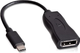 V7 USB-C auf DisplayPort Adapter schwarz (V7UCDP-BLK)
