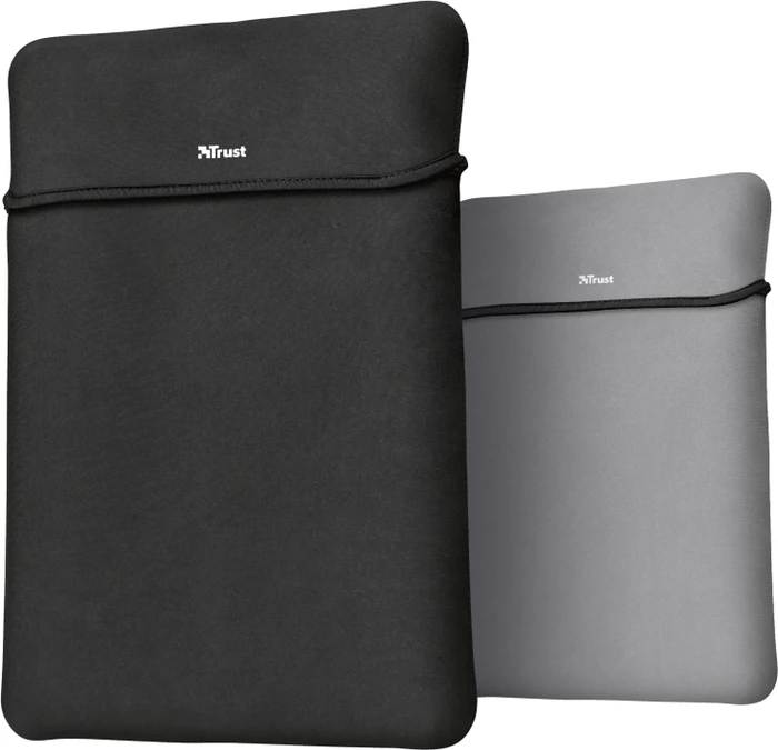 Trust Yvo Wireless Mouse Set mit Wendehülle für 15.6" Laptops, schwarz, USB