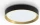Philips Hanno SS RD LED-Deckenleuchte 4000K schwarz/gold (929004115901)