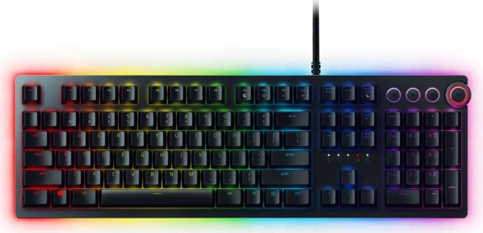 Razer Huntsman Elite, Razer Clicky Optical PURPLE, USB, FR