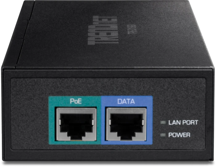 TRENDnet Desktop 10G PoE-Injektor, 2x RJ-45, 90W PoE++