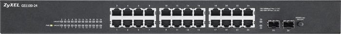 Zyxel GS1100 Rackmount Gigabit Switch, 24x RJ-45
