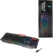 Typhoon Gaming-Tastatur mit Regenbogenfarben-Hintergrundbeleuchtung, USB, DE Vorschaubild