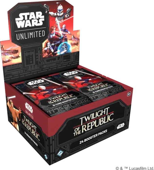 Star Wars: Unlimited Twilight of the Repbublic - Booster Display (EN)