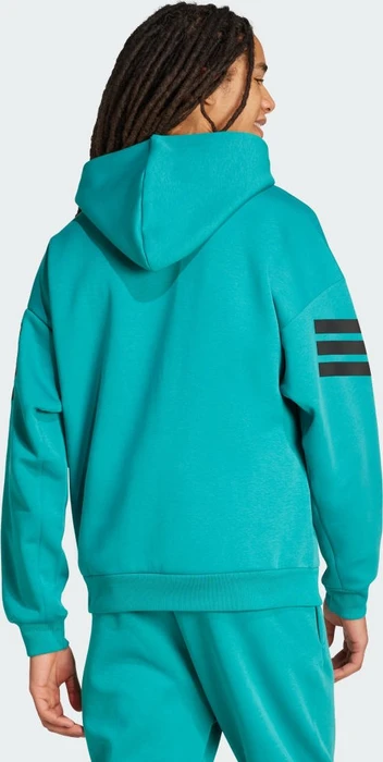 adidas Future Icons 3-Streifen Hoodie pure teal (Herren)