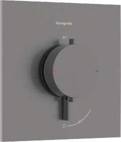 Hansgrohe Ecostat Comfort E Thermostat Unterputz für 1 Verbraucher brushed black chrome