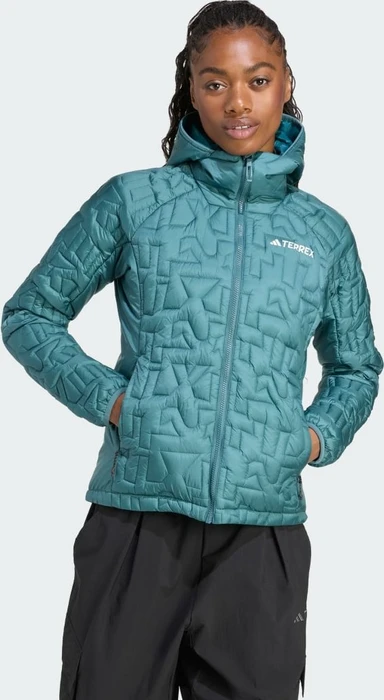 adidas Terrex Xperior PrimaLoft Loose Fill Hooded Isolation Funktionsjacke preloved teal (Damen)