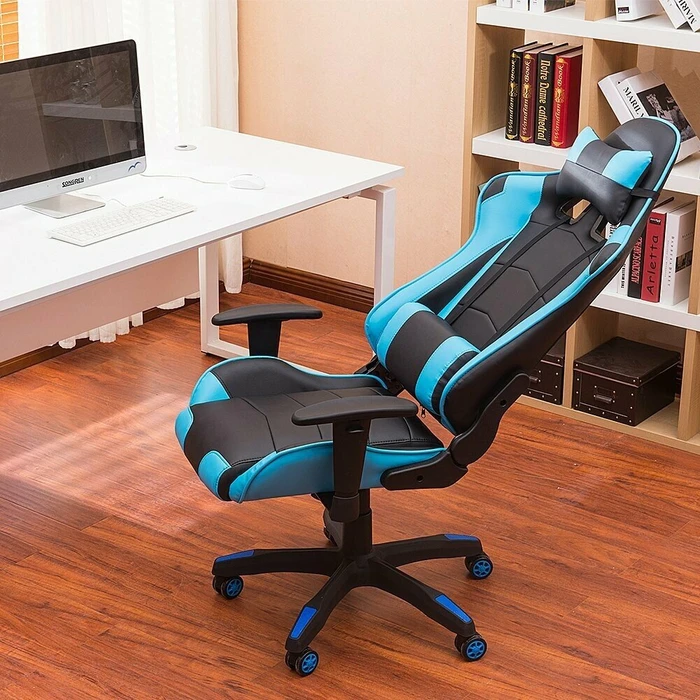 IntimaTe WM Heart Racersedia 3 Gamingstuhl, schwarz/blau