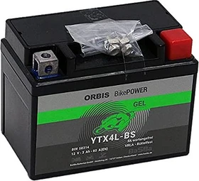 intAct Bike-power Gel YTX4L-BS