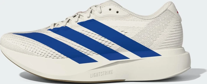 adidas Adizero Pacer core white/royal blue/pure ruby (Herren)