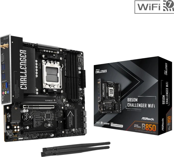 ASRock B850M Challenger WiFi (AMD AM5)