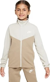Nike Sportswear Trainingsanzug light bone/khaki/white (Junior)