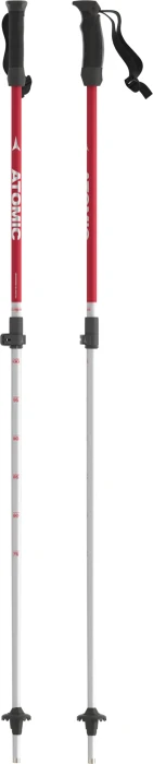 Atomic AMT Telescopic Touren Skistock rot/silber (Junior) (Modell 2024/2025)